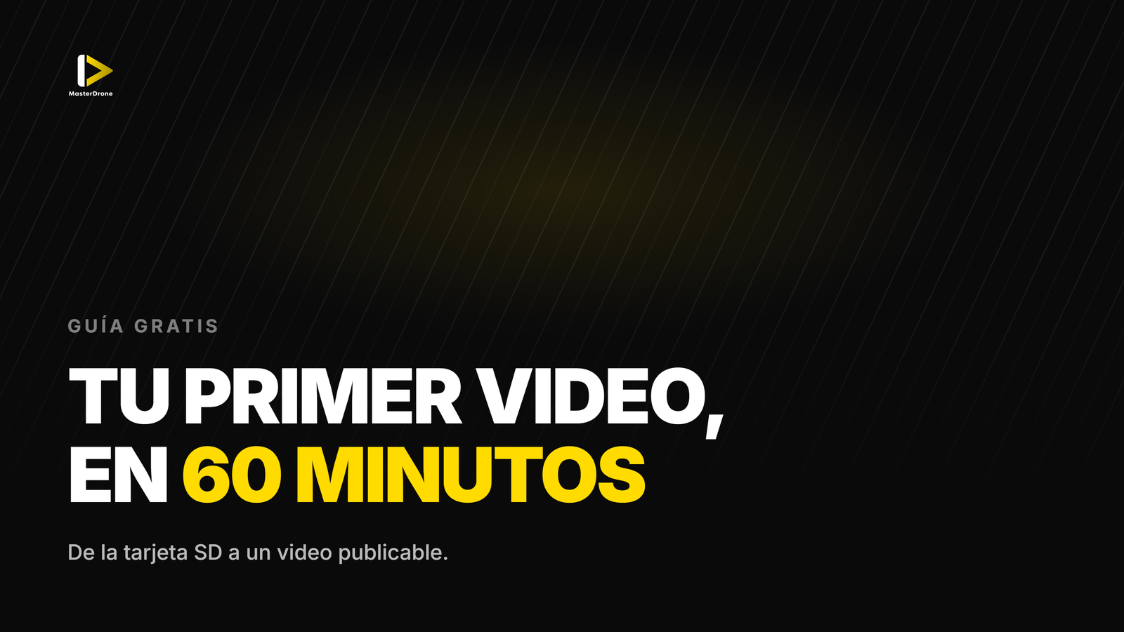 Guía para editar tu primer video de dron en una tarde