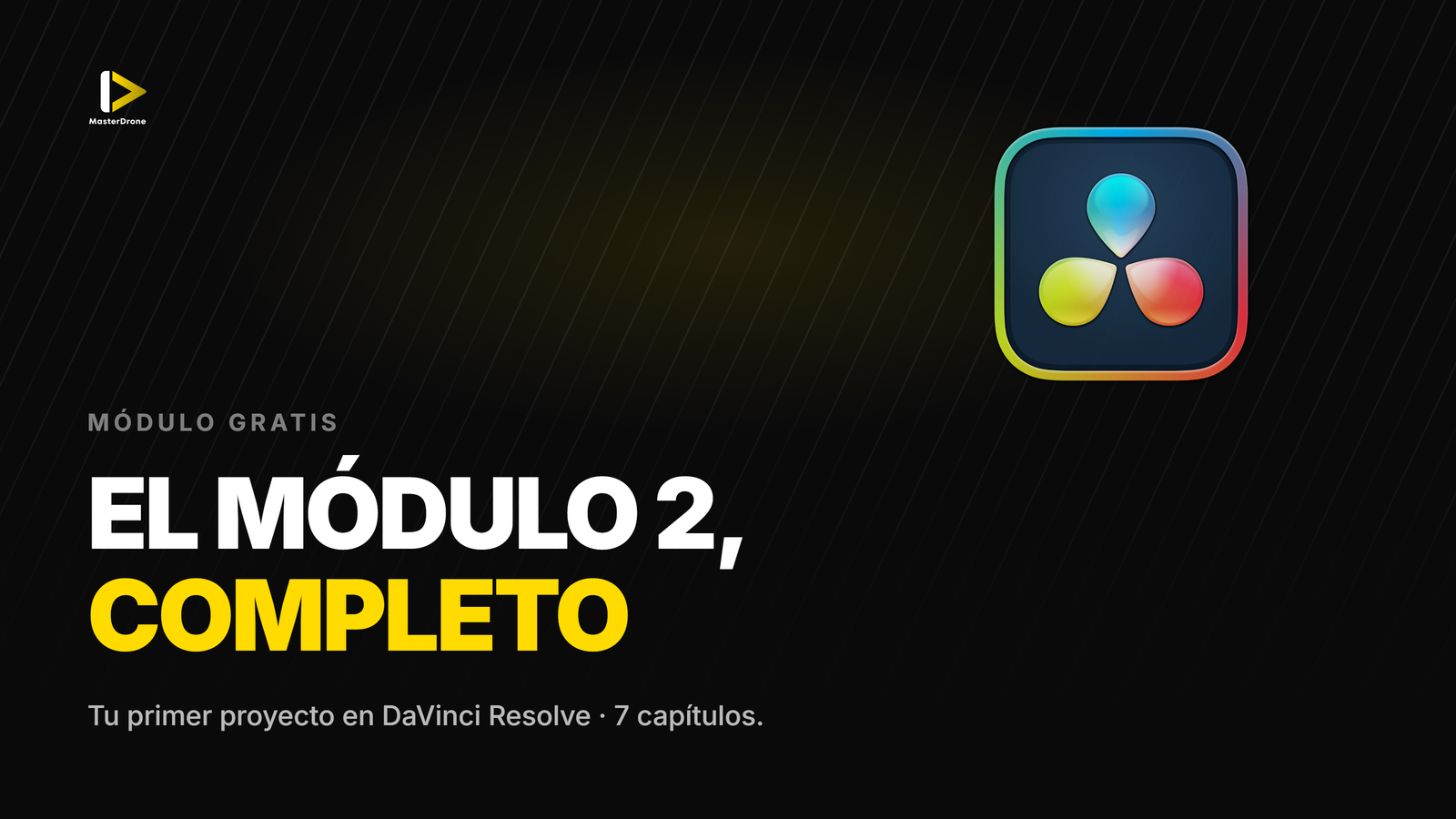 Módulo 2 de Drone Creador abierto gratis en Hotmart